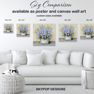 Snapdragon Lavender Art