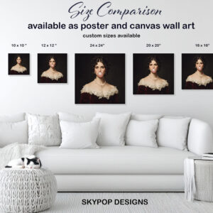 Victorian Lady Bubble Gum Art