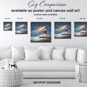 Lighthouse Beacon Art