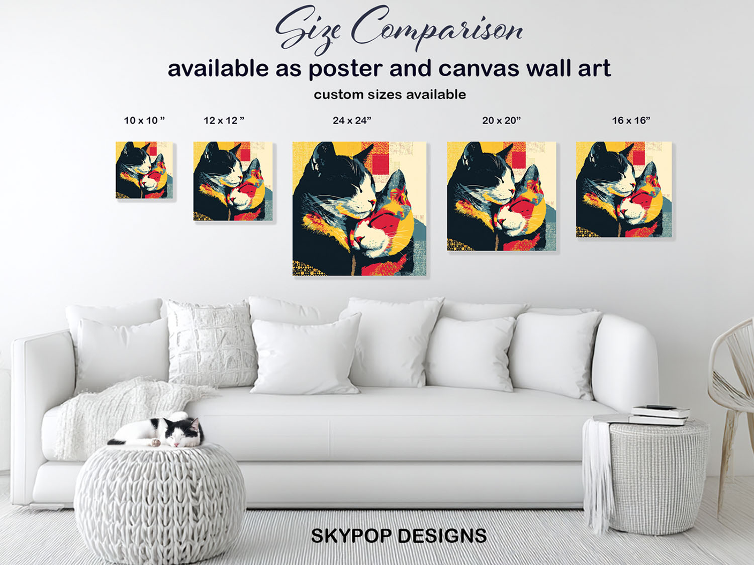 7.jpg Cat Embrace Art