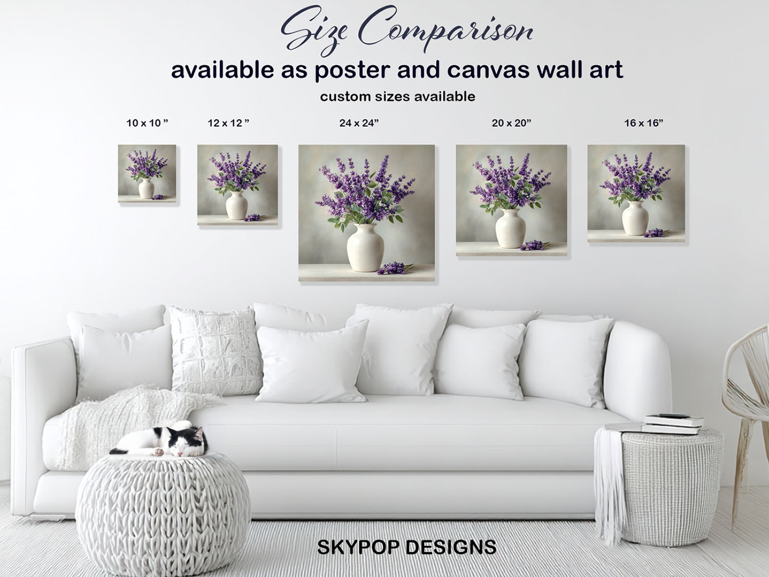 7.jpg Lavender Bouquet Art