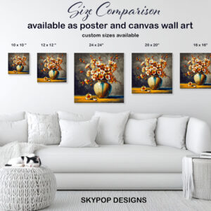 Cherry Blossom Vase Art