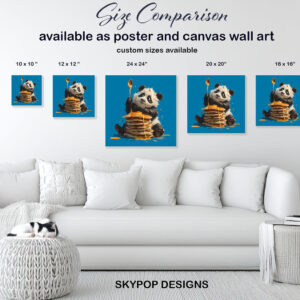 Panda Sweet Treat Art