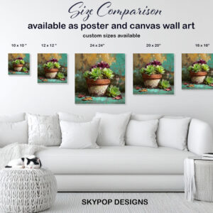 Succulent Beauty Art