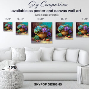 Succulent Garden Art