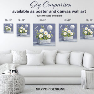 Morning Glory Blooms Art