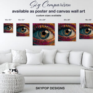 Eye of Knowledge Word Art