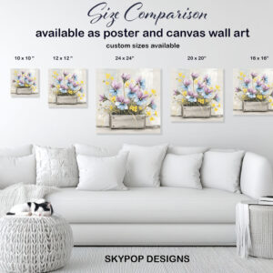 Pansy Flower Box Art