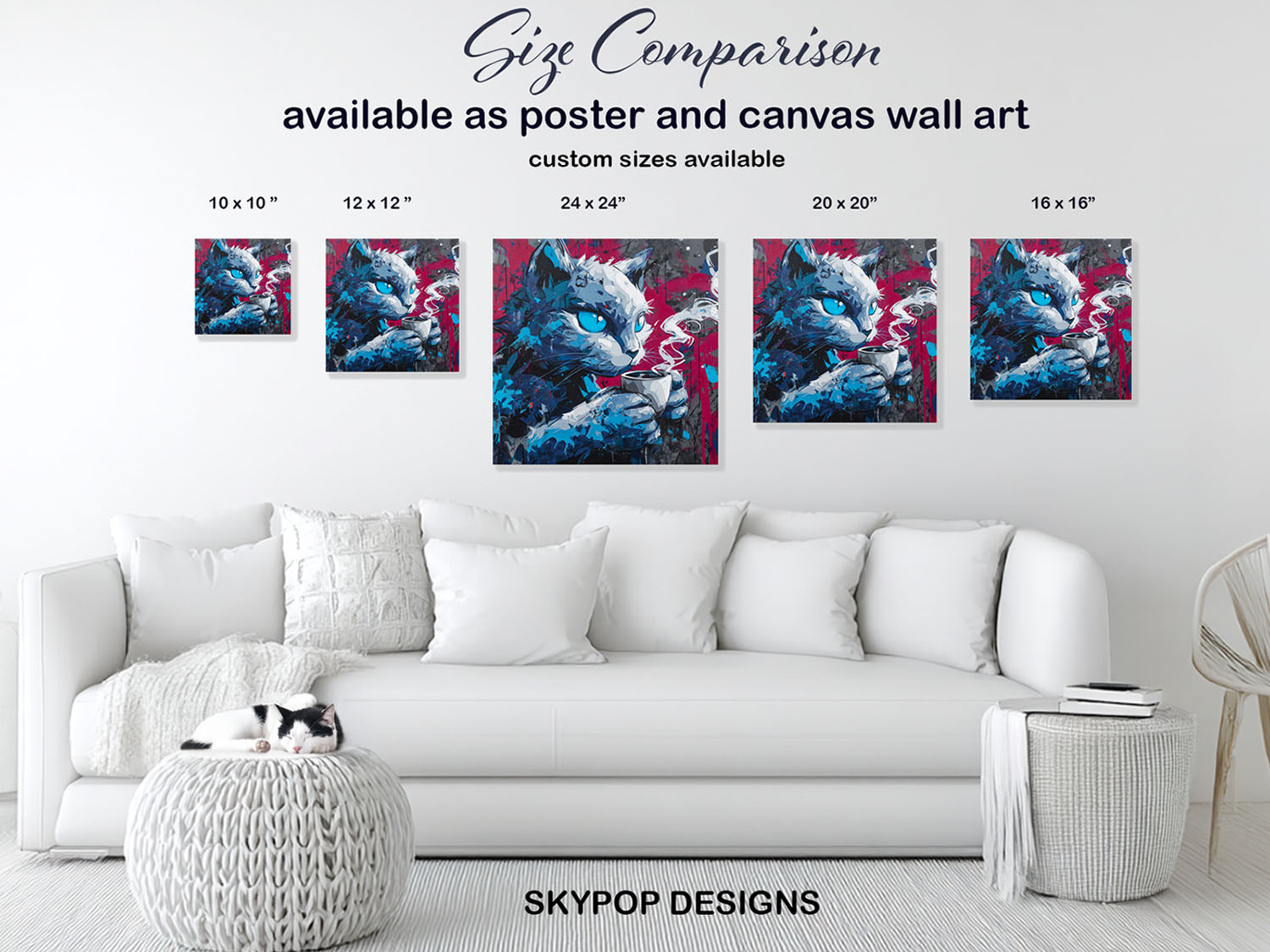 7.jpg Cat Coffee Vibes Art