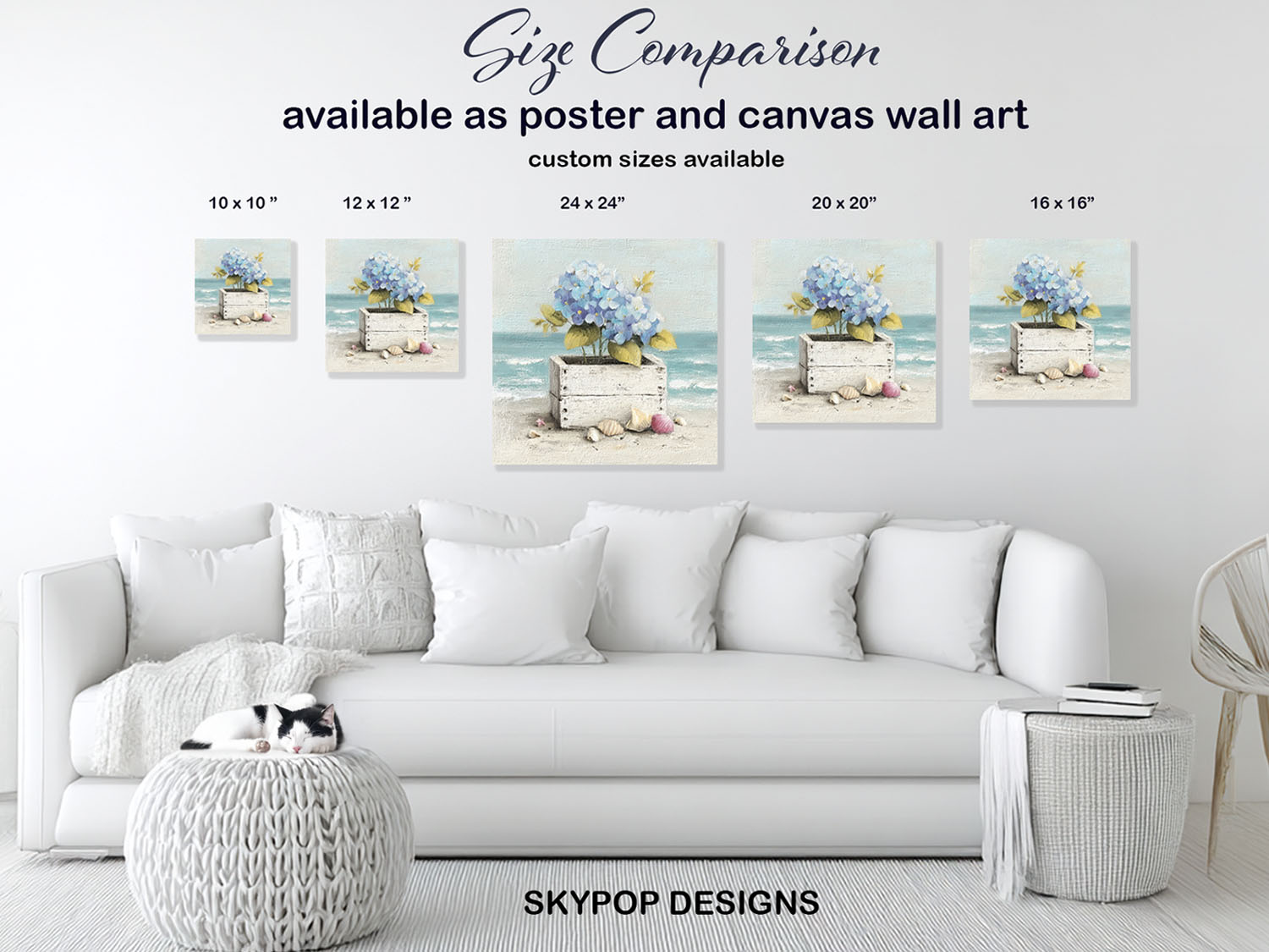 7.jpg Hydrangea Beach Blooms Art