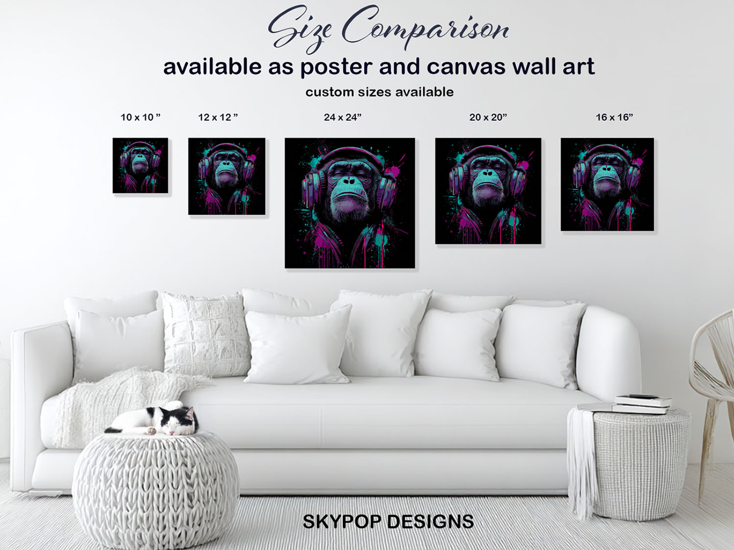 7.jpg Chimpanzee Art