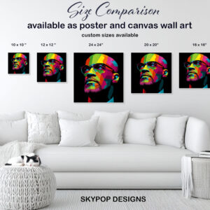 Malcolm X Art