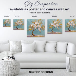 Cherry Blossom Tree Art