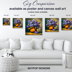 Pansy Still Life Art