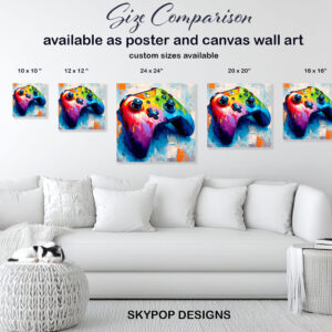 Gaming Controller Art