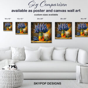 Lavender Harvest Art