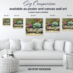 Succulent Planter Art