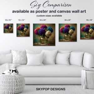 Hydrangea Bouquet Art