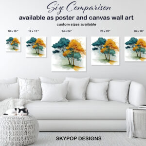 Autumn Splendor Tree Art