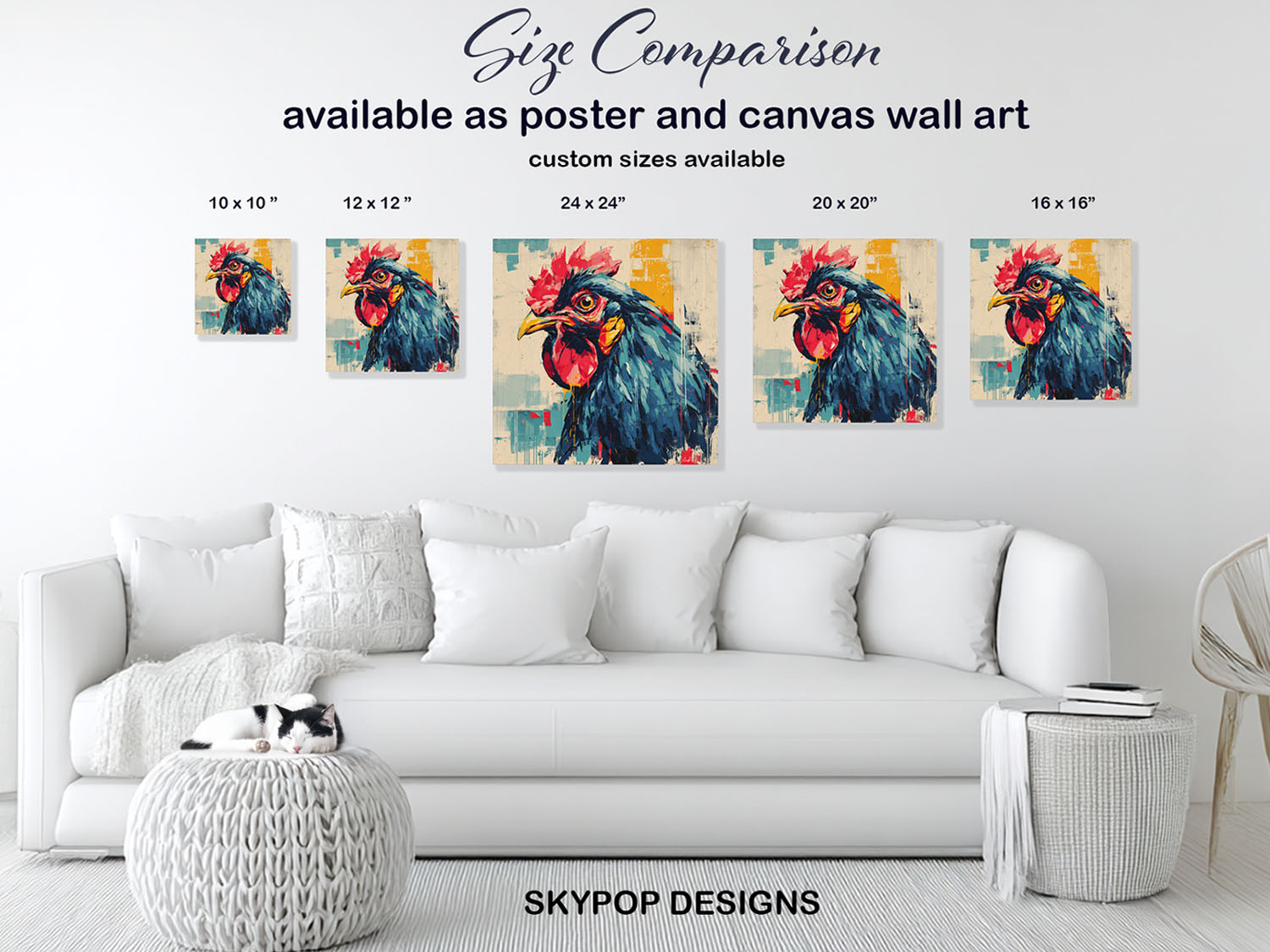 7.jpg Rooster Art