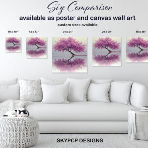 Cherry Blossom Tree Art