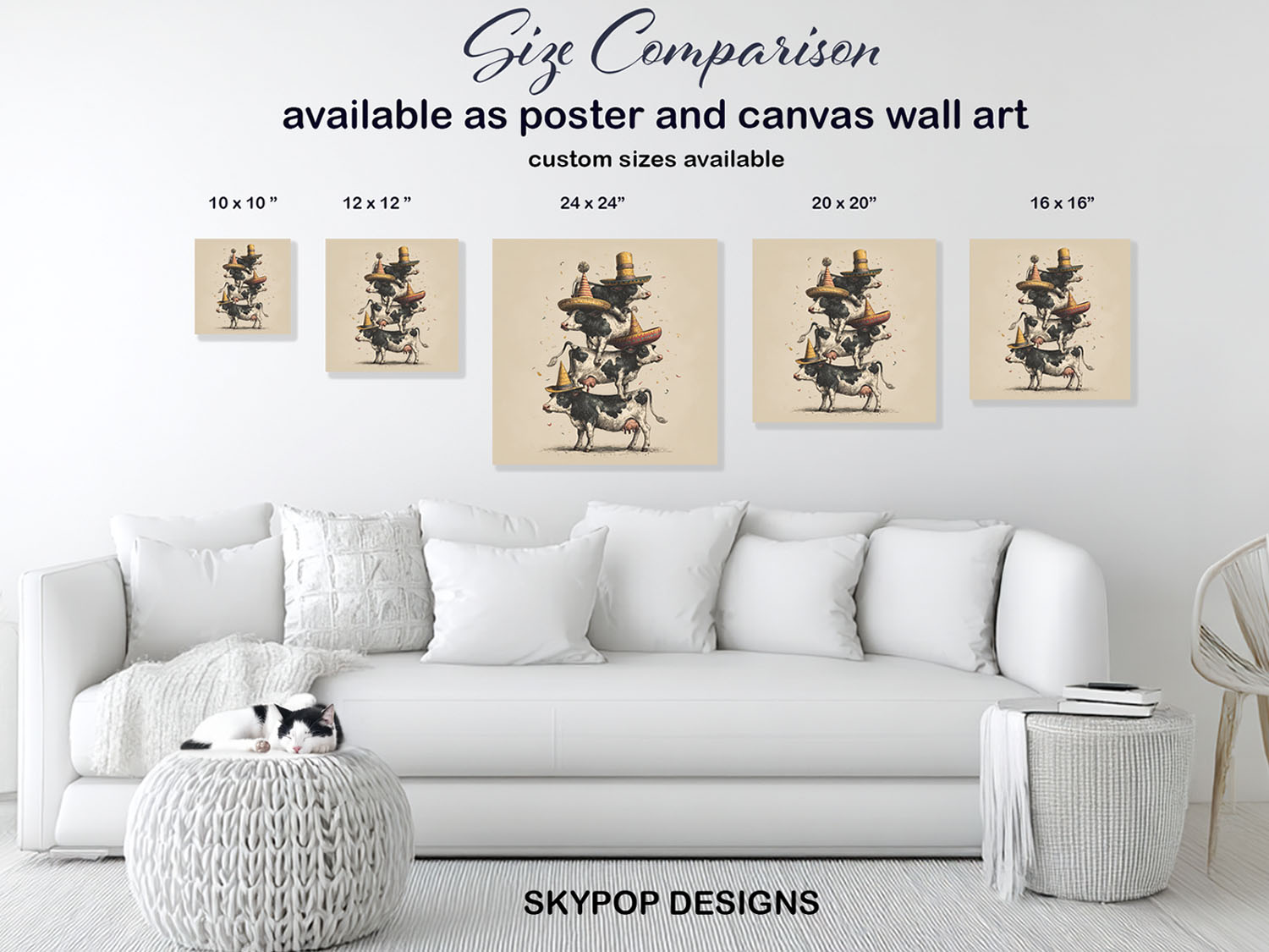 7.jpg Highland Cow Fiesta Art