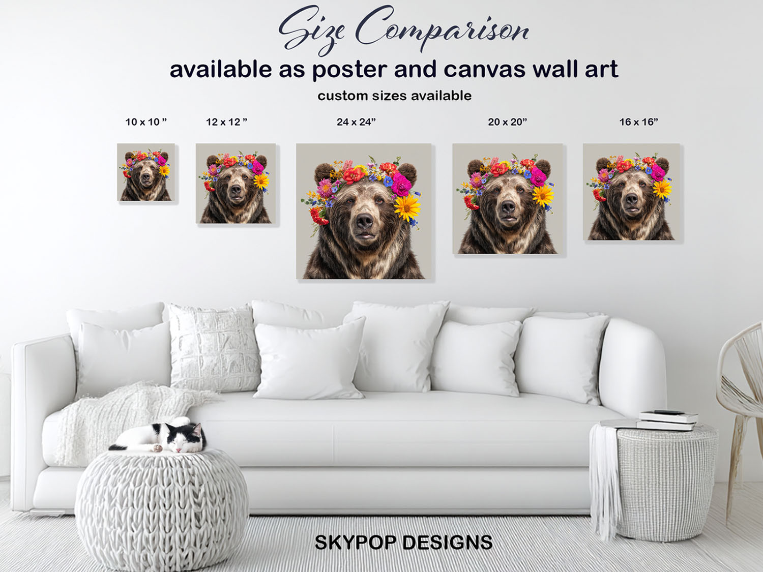 7.jpg Bear Flower Crown Art