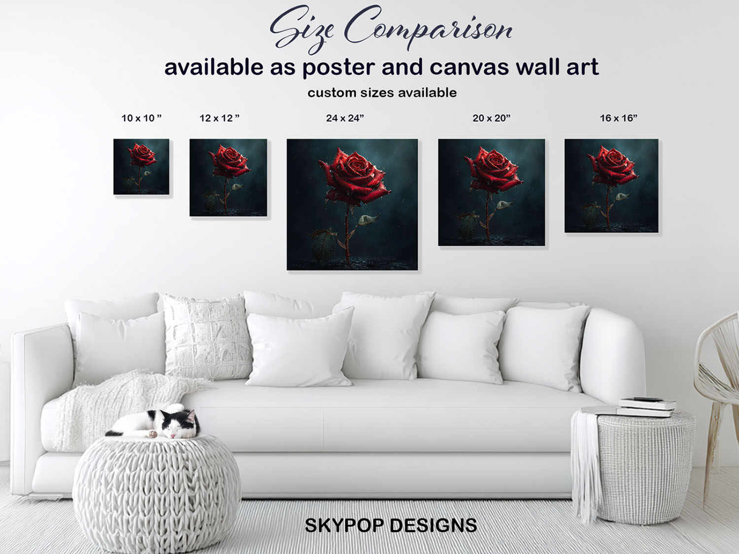 7.jpg Red Rose Rain Art