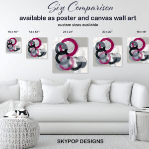 Abstract Circles Art