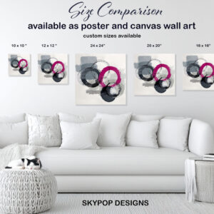 Abstract Circles Art