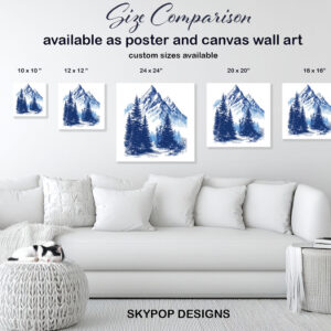 Mountain Landscape Art