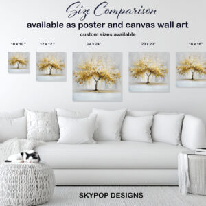 Golden Tree of Life Art