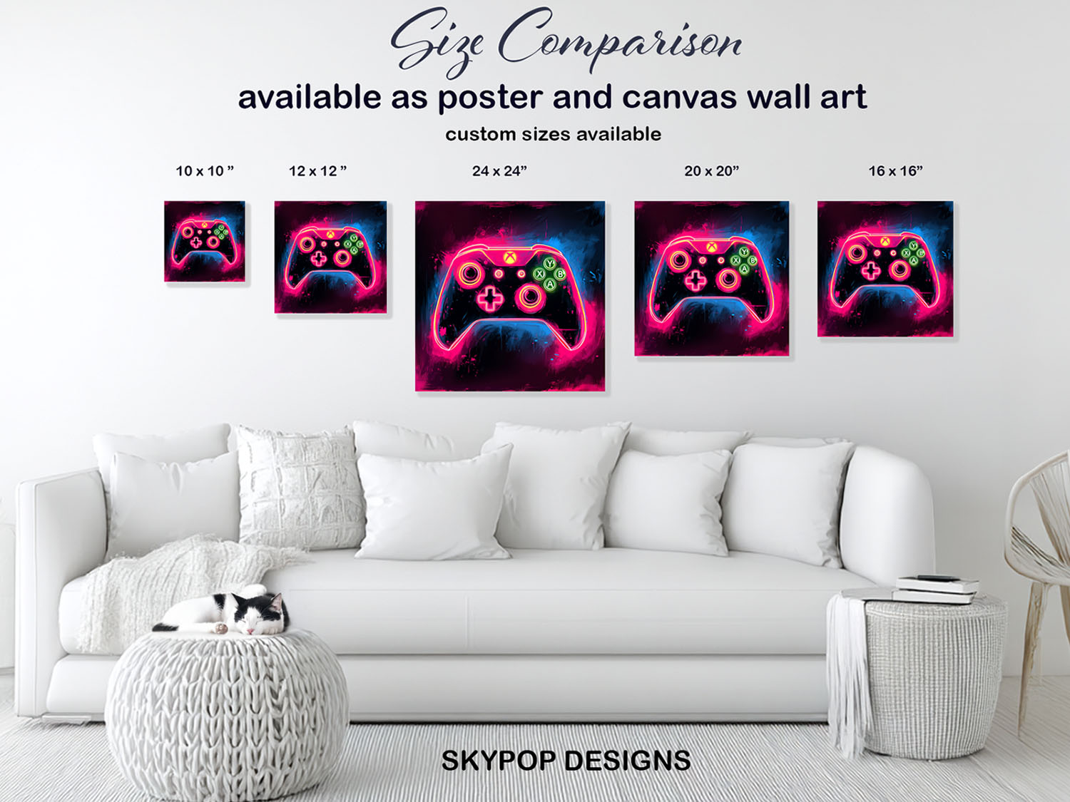 7.jpg Neon X Controller Art