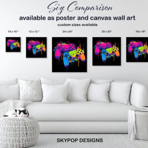 Neon Controllers Art