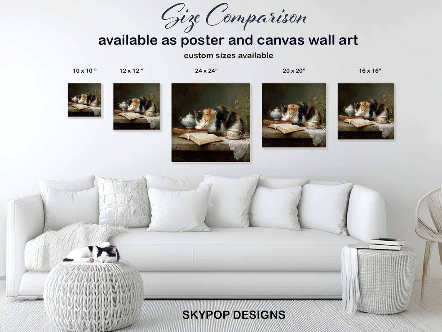 7.jpg Sleeping Cat Book Art