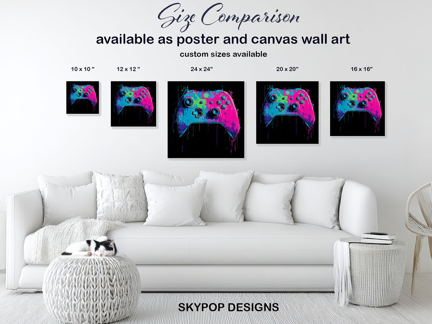 7.jpg Neon Controller Art