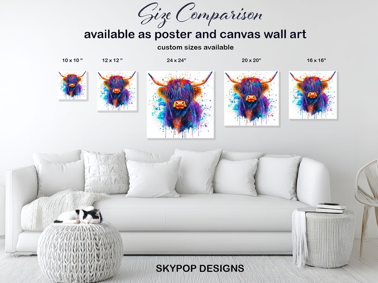 7.jpg Highland Cow Art