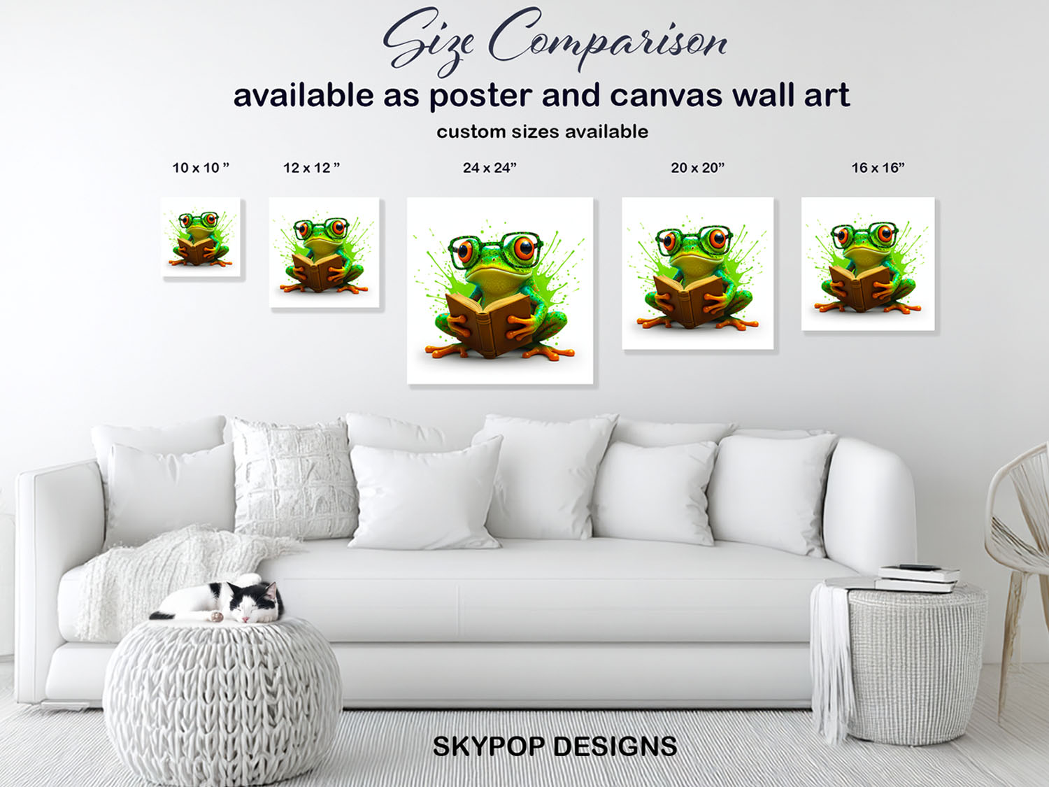 7.jpg Frog Reader Art