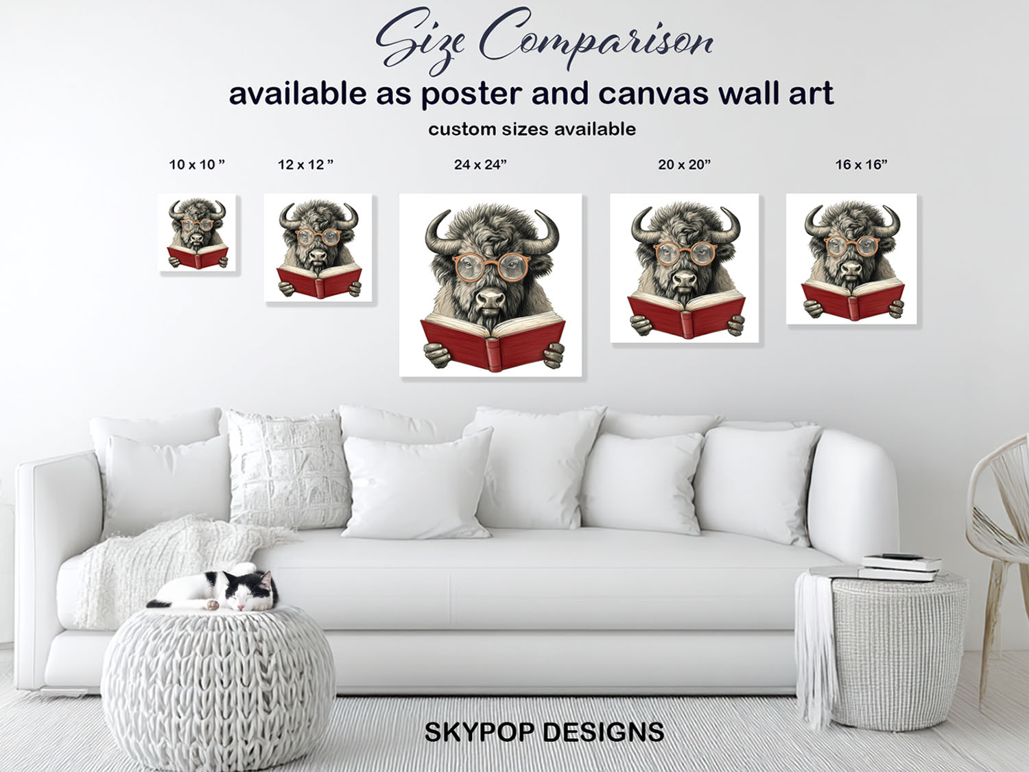 7.jpg Bison Bookworm Art