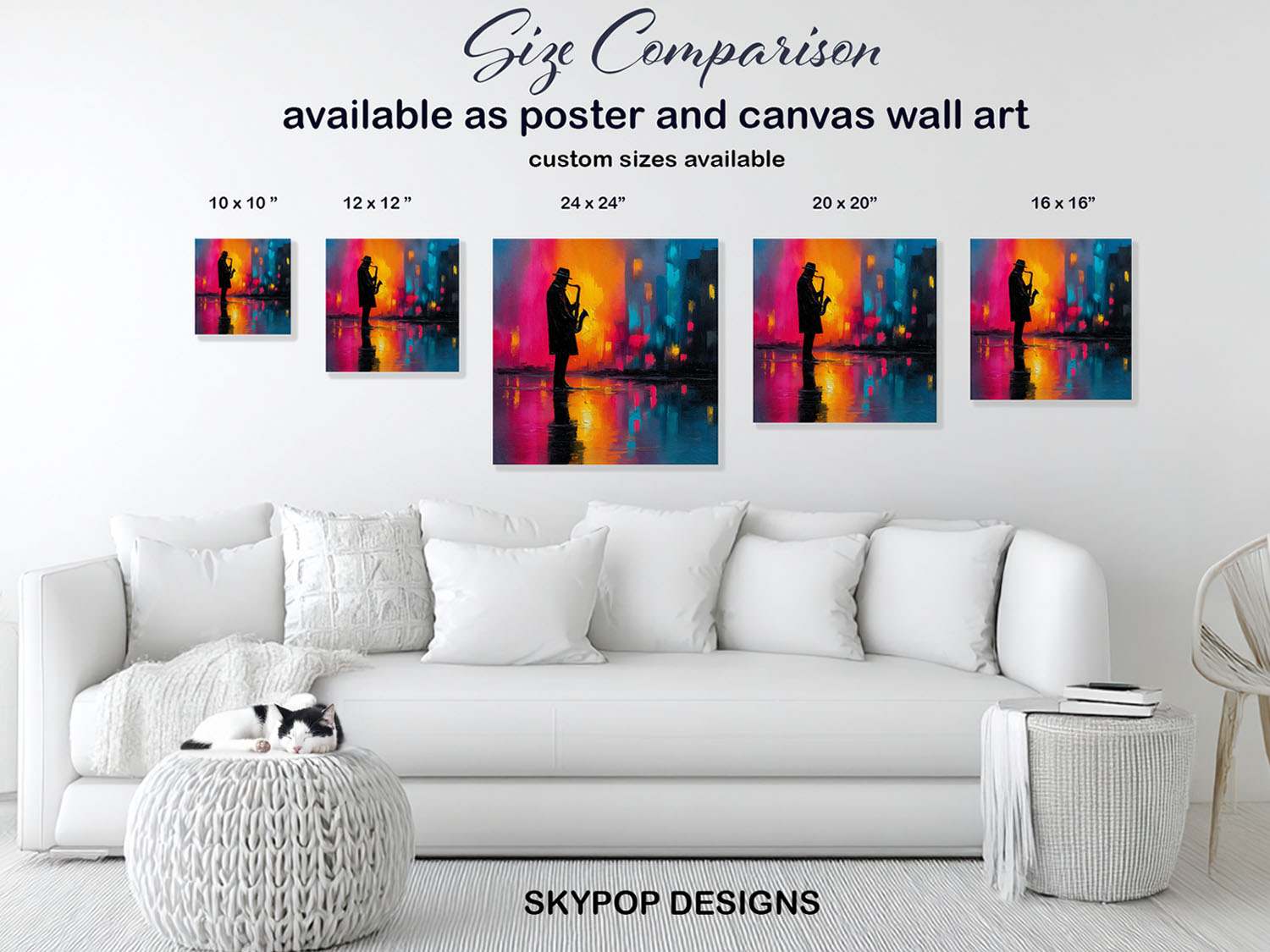 7.jpg Saxophone Serenade Cityscape Art