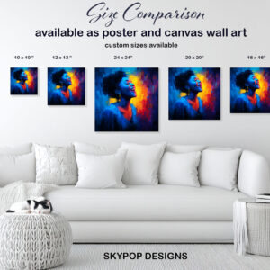 Woman's Portrait Art