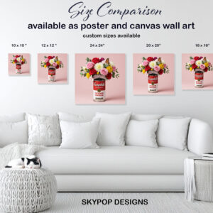 Butterfly Rose Dahlia Chrysanthemum Art