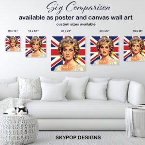 Princess Diana Royal Aura Art