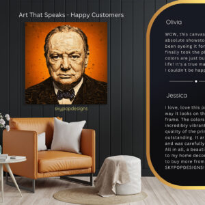 Winston Churchill Art