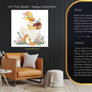 Duckling Cherry Delight Art