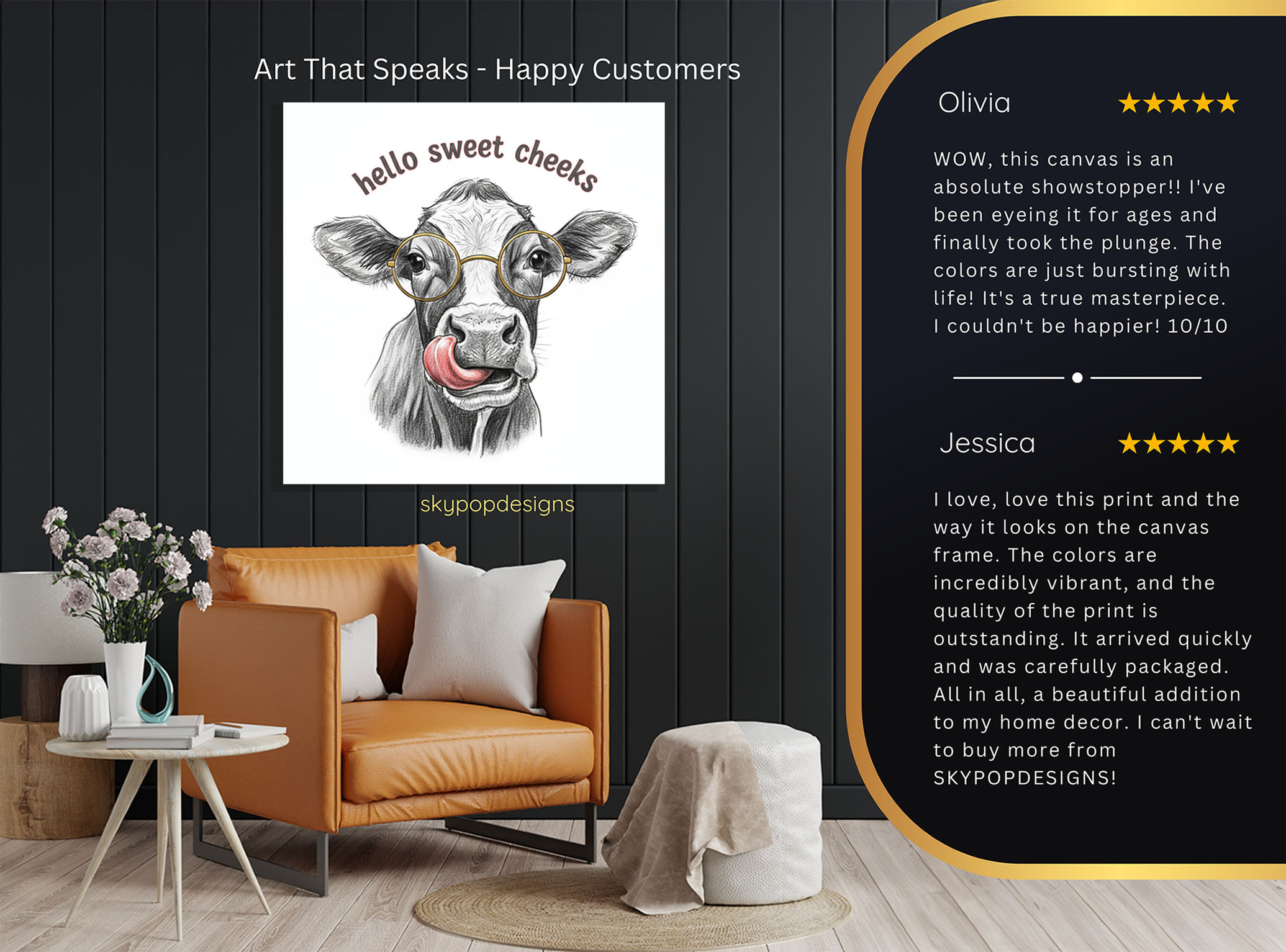 8.jpg Highland Cow Art