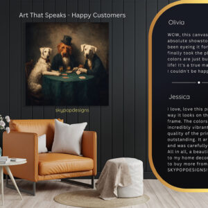 Dogs Playing Poker Art