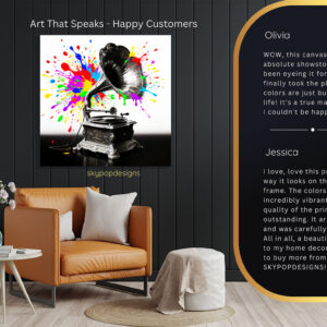 Vintage Gramophone Art