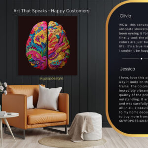 Psychedelic Brain Art