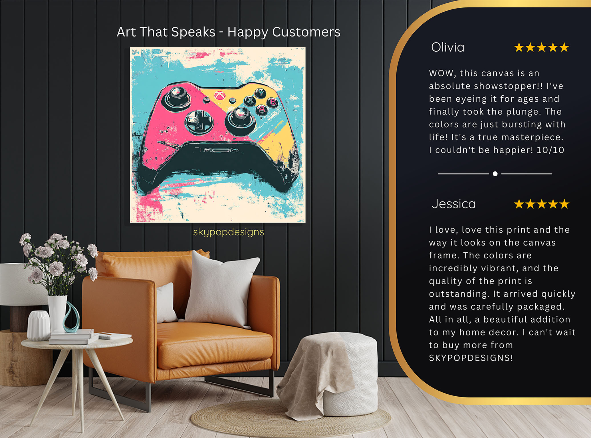 8.jpg Retro Game Controller Art